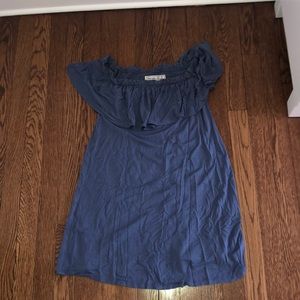 Off the shoulder ruffle dress
